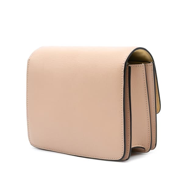 Pre-owned Celine Small Calfskin Classic Box Pink