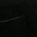 Miniatyrbild 10 av 10: Pre-owned Chanel Quilted Suede Cocostellar Wallet on Chain Black