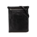 Pikkukuva 1 / 10: Pre-owned Saint Laurent Antiqued Lambskin Sid Flat Crossbody Black