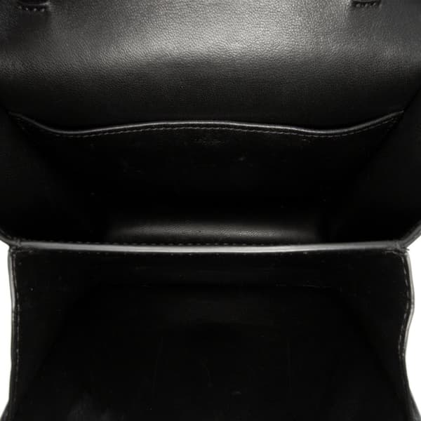 Pre-owned Celine Teen Calfskin Classic Box Black