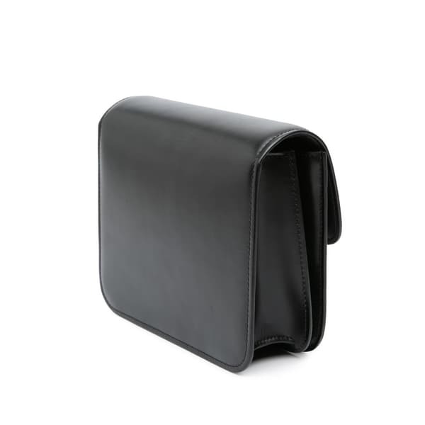 Pre-owned Celine Teen Calfskin Classic Box Black