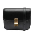 Miniatyrbilde 1 av 7: Pre-owned Celine Teen Calfskin Classic Box Black
