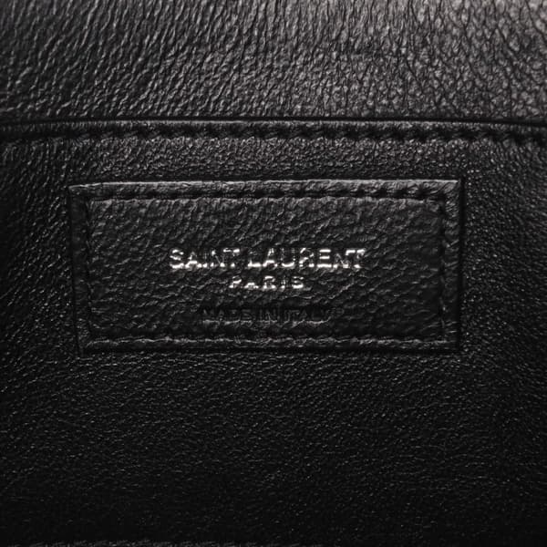 Pre-owned Saint Laurent Small Calfskin Solferino Satchel In Box Blue