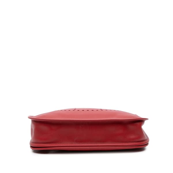 Pre-owned Hermès Epsom Evelyne III PM Red