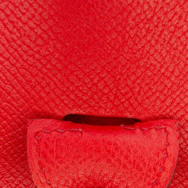 Pre-owned Hermès Epsom Evelyne III PM Red