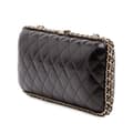 Pikkukuva 2 / 10: Pre-owned Chanel Quilted Lambskin Chain Around Clutch Black