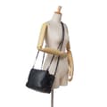 Miniatyrbild 7 av 8: Pre-owned Bottega Veneta Nappa Intrecciato Cube Crossbody Black