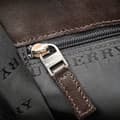 Miniatyrbild 6 av 10: Pre-owned Burberry House Check Canvas Crossbody Brown