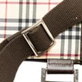 Miniatyrbild 8 av 10: Pre-owned Burberry House Check Canvas Crossbody Brown