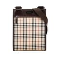 Miniatyrbild 1 av 10: Pre-owned Burberry House Check Canvas Crossbody Brown