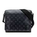 Pikkukuva 1 / 10: Pre-owned Louis Vuitton Monogram Eclipse District PM Black