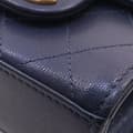 Miniatyrbild 9 av 10: Pre-owned Chanel Mini Goatskin Chic Pearls Clutch On Chain Blue