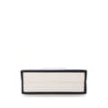 Miniatyrbillede 3 af 10: Pre-owned Chanel Calfskin Chanel No.5 Perfume Box Evening Clutch White