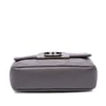 Miniatyrbild 3 av 8: Pre-owned Chanel Quilted Aged Calfskin CC Square Flap Purple