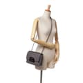 Miniatyrbild 8 av 8: Pre-owned Chanel Quilted Aged Calfskin CC Square Flap Purple