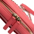 Miniatyrbild 8 av 10: Pre-owned Chanel Lambskin Giant Crystal CC Camera Bag Pink