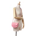 Miniatyrbillede 10 af 10: Pre-owned Chanel Mini CC Quilted Caviar Messenger Flap Pink