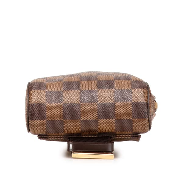 Pre-owned Louis Vuitton Damier Ebene Geronimos Brown