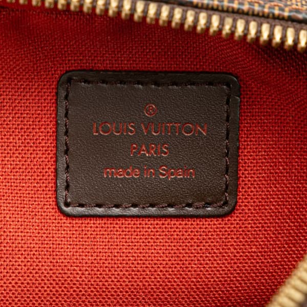 Pre-owned Louis Vuitton Damier Ebene Geronimos Brown