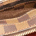 Miniatyrbild 9 av 10: Pre-owned Louis Vuitton Damier Ebene Geronimos Brown