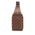 Miniatyrbild 1 av 10: Pre-owned Louis Vuitton Damier Ebene Geronimos Brown