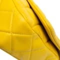 Miniatyrbild 7 av 10: Pre-owned Chanel Small Quilted Lambskin Candy Chain Flap Yellow