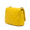 Miniatyrbild 2 av 10: Pre-owned Chanel Small Quilted Lambskin Candy Chain Flap Yellow