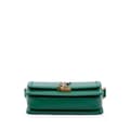 Miniatyrbild 3 av 9: Pre-owned Saint Laurent Small Calfskin Solferino Satchel In Box Green