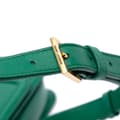 Miniatyrbild 8 av 9: Pre-owned Saint Laurent Small Calfskin Solferino Satchel In Box Green