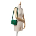 Miniatyrbild 9 av 9: Pre-owned Saint Laurent Small Calfskin Solferino Satchel In Box Green