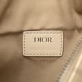 Miniatyrbild 5 av 10: Pre-owned Dior Coated Canvas CD Diamond Nautic Saddle Crossbody Brown