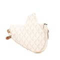 Miniatyrbild 2 av 10: Pre-owned Dior Coated Canvas CD Diamond Nautic Saddle Crossbody Brown