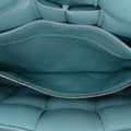 Miniatyrbild 5 av 10: Pre-owned Bottega Veneta Nappa Intrecciato Padded Cassette Crossbody Blue