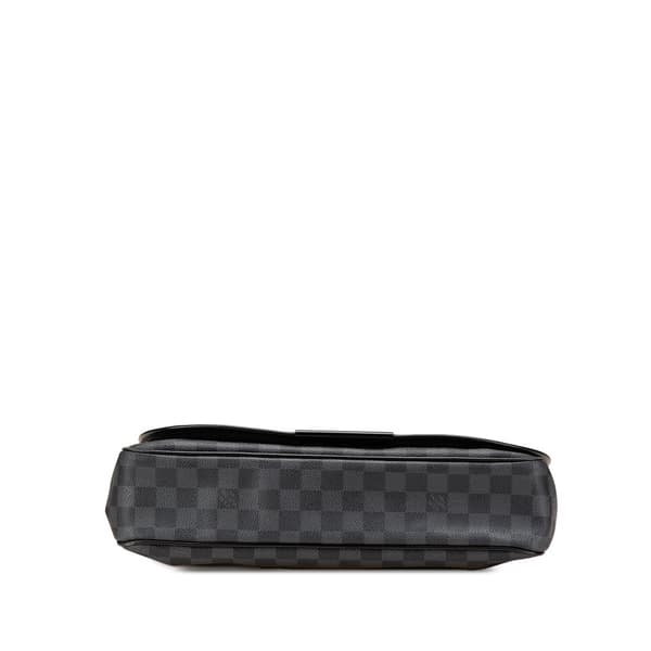 Pre-owned Louis Vuitton Damier Graphite Daniel MM Black