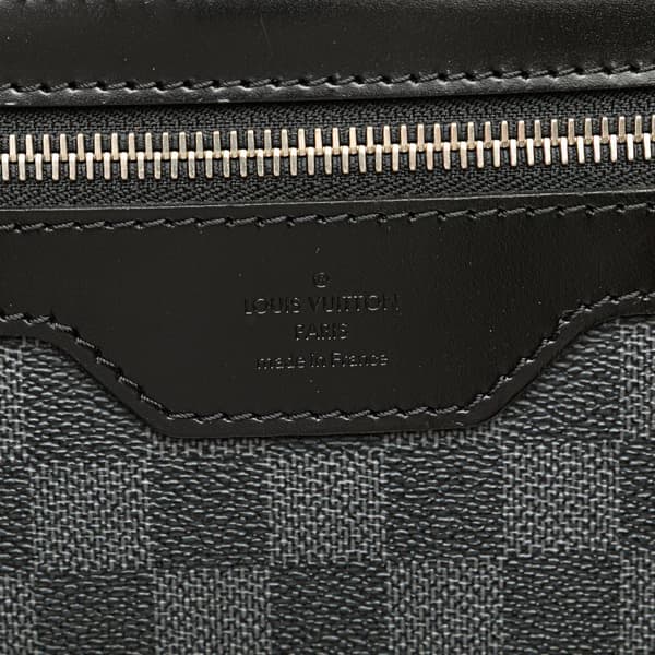 Pre-owned Louis Vuitton Damier Graphite Daniel MM Black