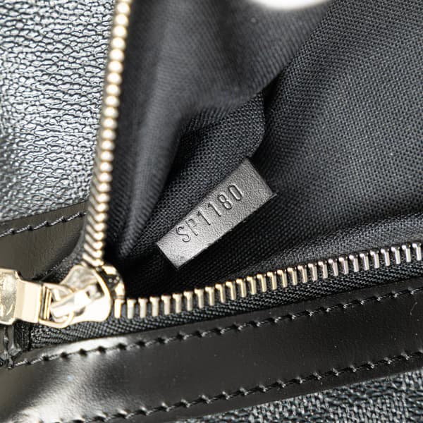 Pre-owned Louis Vuitton Damier Graphite Daniel MM Black