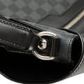 Miniatyrbild 8 av 10: Pre-owned Louis Vuitton Damier Graphite Daniel MM Black