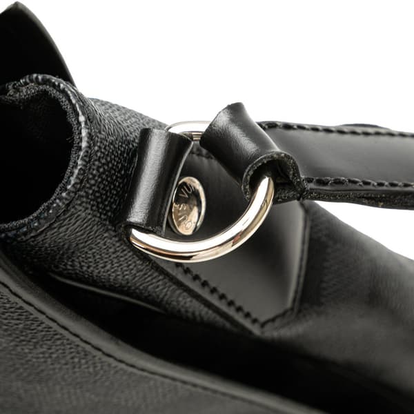 Pre-owned Louis Vuitton Damier Graphite Daniel MM Black