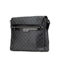 Miniatyrbild 2 av 10: Pre-owned Louis Vuitton Damier Graphite Daniel MM Black