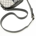 Miniatyrbild 10 av 10: Pre-owned Gucci Small GG Supreme Textured Dollar Calfskin Web Ophidia Camera Bag Brown