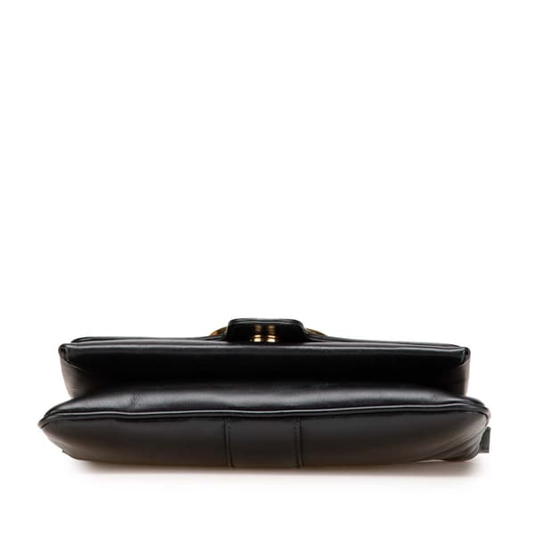 Pre-owned Gucci Small Leather Arli Crossbody Black