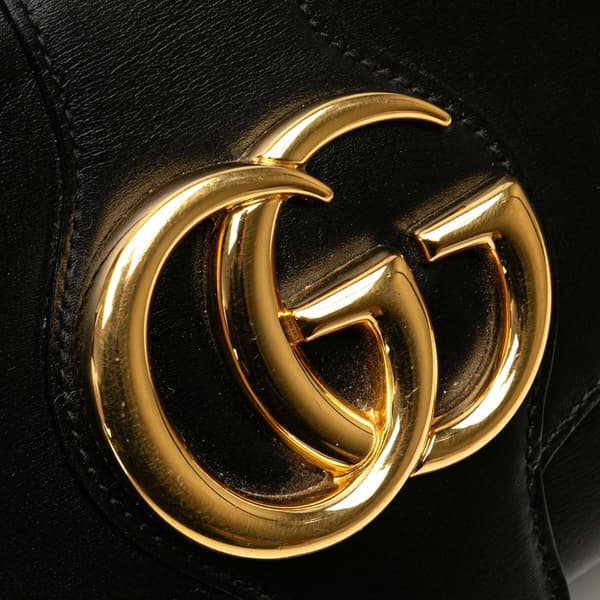 Pre-owned Gucci Small Leather Arli Crossbody Black