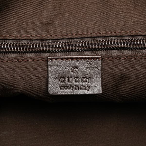 Pre-owned Gucci GG Canvas Crossbody Brown