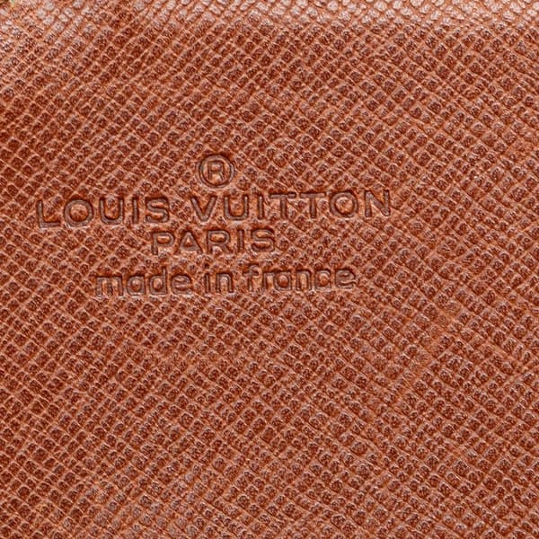 Pre-owned Louis Vuitton Monogram Cartouchiere GM Brown