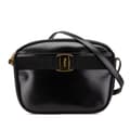 Miniatyrbild 1 av 10: Pre-owned Ferragamo Vara Calfskin Crossbody Black