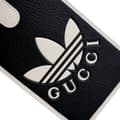 Miniatyrbild 5 av 10: Pre-owned Gucci Adidas Leather Phone Case Crossbody Black
