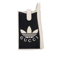 Miniatyrbild 1 av 10: Pre-owned Gucci Adidas Leather Phone Case Crossbody Black