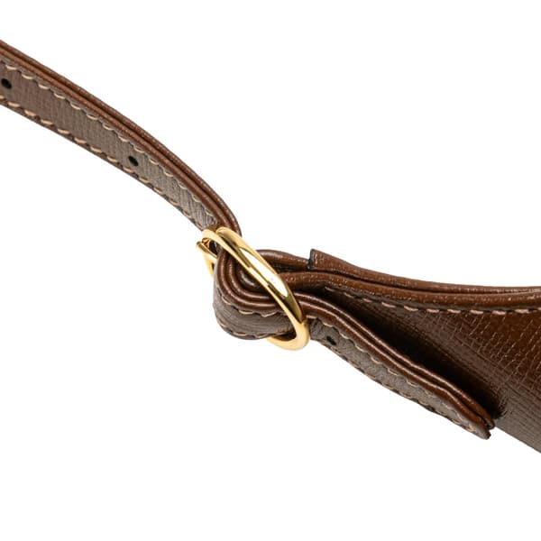 Pre-owned Gucci Mini GG Supreme Jackie 1961 Crossbody Brown