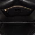 Miniatyrbillede 4 af 10: Pre-owned Saint Laurent Medium Leather Monogram Universite Bag Black
