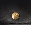 Miniatyrbillede 9 af 10: Pre-owned Saint Laurent Medium Leather Monogram Universite Bag Black